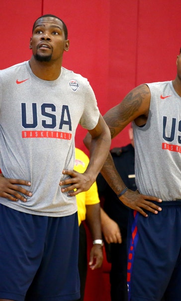 Kevin Durant, Paul George believe that more close games are in Team USA's future